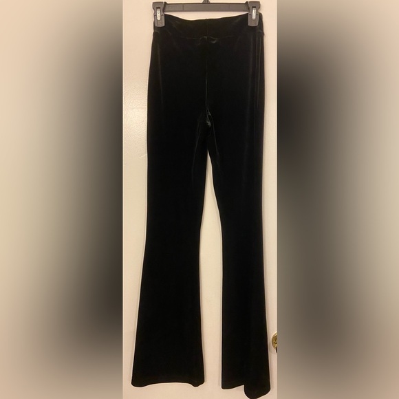 Commando Velvet Flare Leggings Black Size Medium - Picture 3 of 7